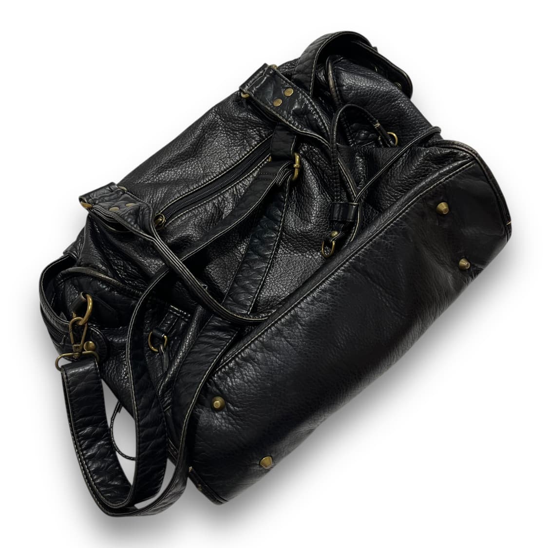 Punk Hilleng Fringe Leather Shoulder Bag 상품이미지4