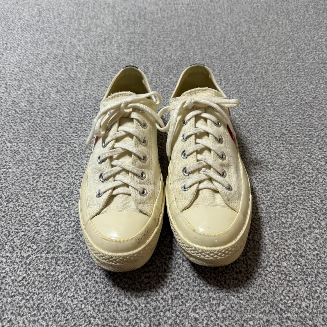 꼼데가르송 컨버스 스니커즈 265 상품이미지2