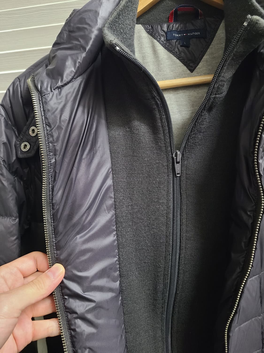 타미힐피거 구스다운 롱패딩 상품이미지3