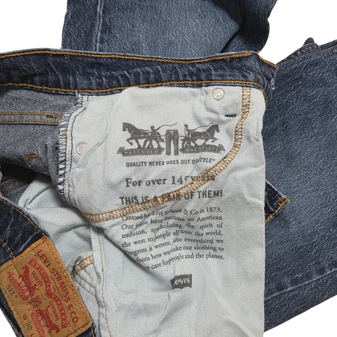 Levi's 리바이스 511 데님 팬츠 청바지 30 상품이미지7