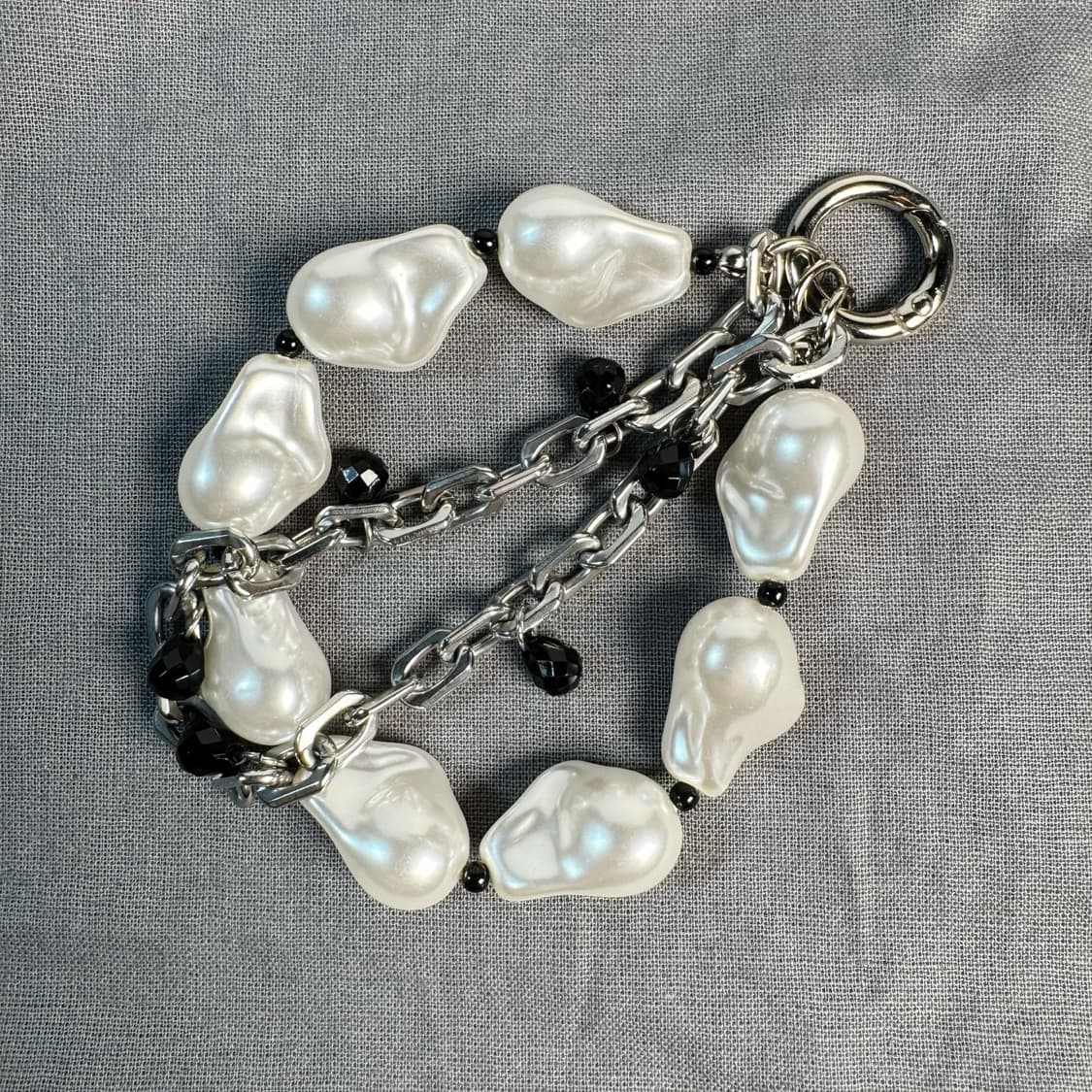 해골 진주 써지컬 목걸이&키링 상품이미지2