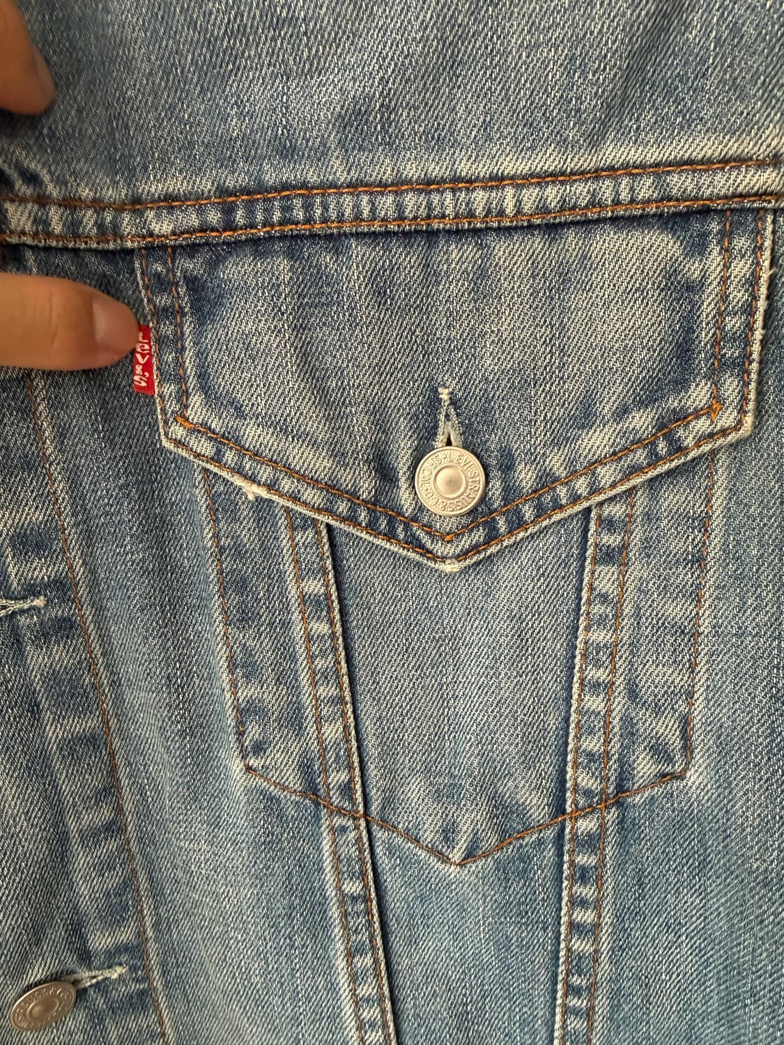 리바이스 70500 데님 자켓 XXL 상품이미지3