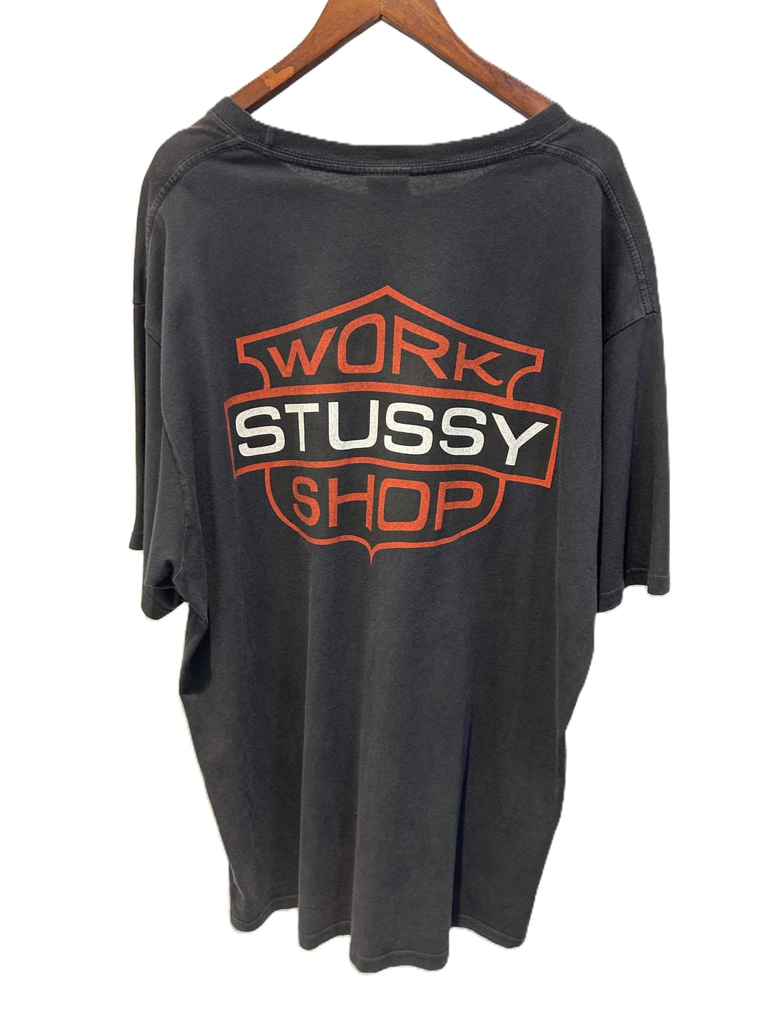스투시 워크 샵 로고 반팔 티셔츠 상품이미지2