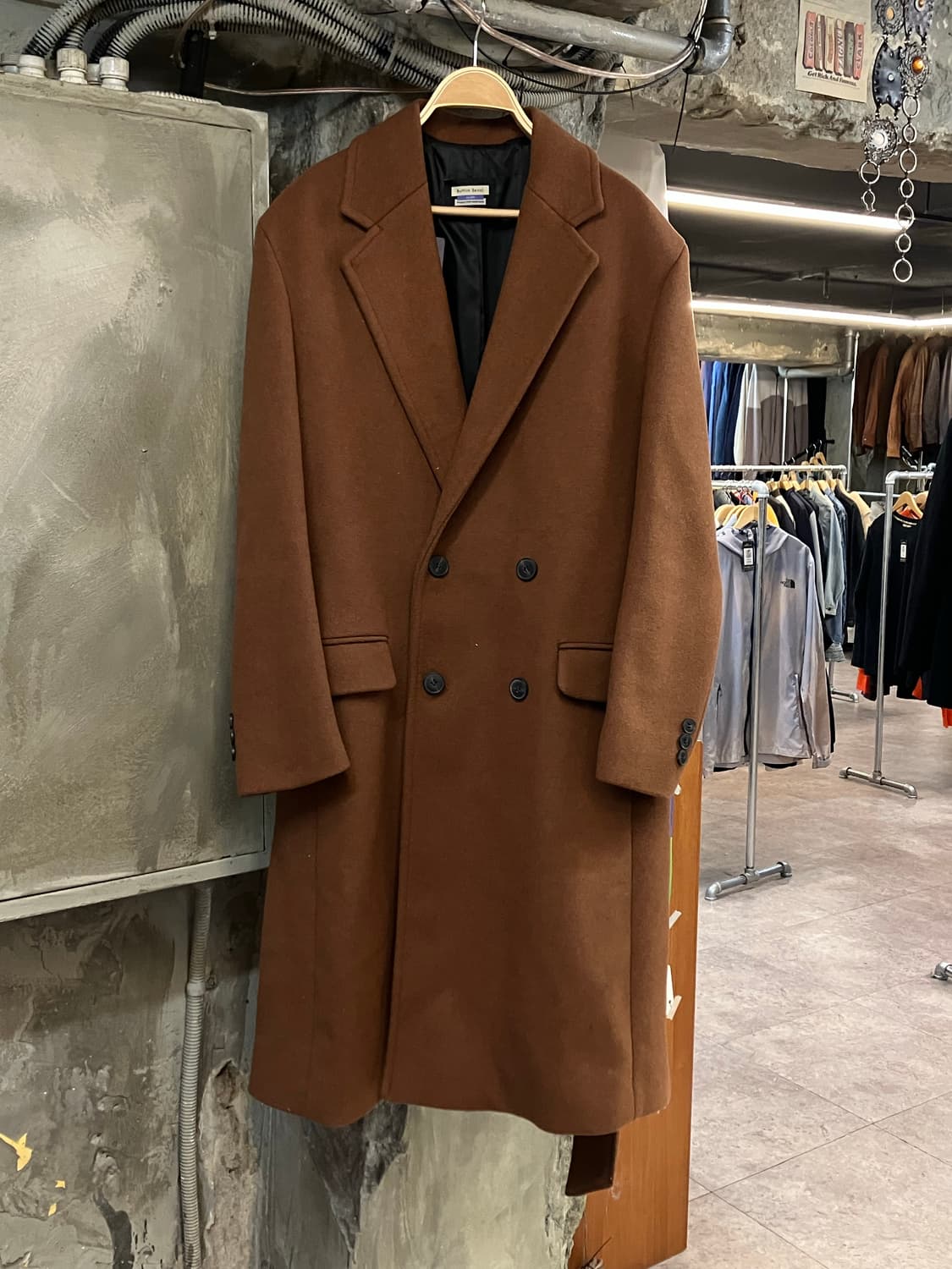 빈티지 롱코트 브라운 #csz2721  상품이미지1