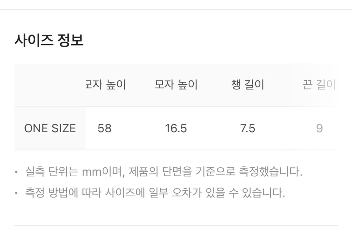 트루릴리젼 서울 챕터 캡 상품이미지6