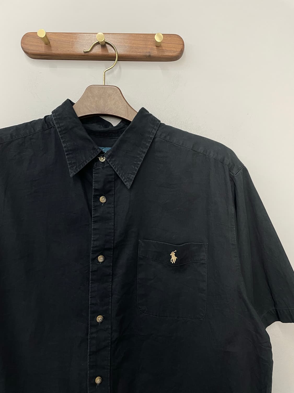 폴로 랄프로렌 블랙 반팔 셔츠 H2296 상품이미지3