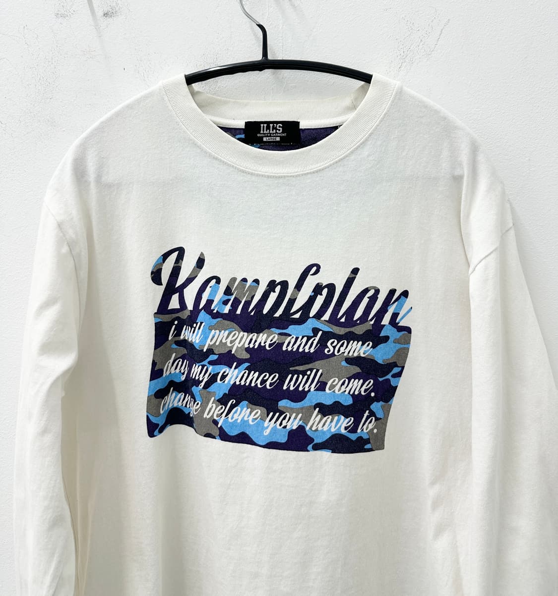 ILL’S camo lettering  sleeve  상품이미지3