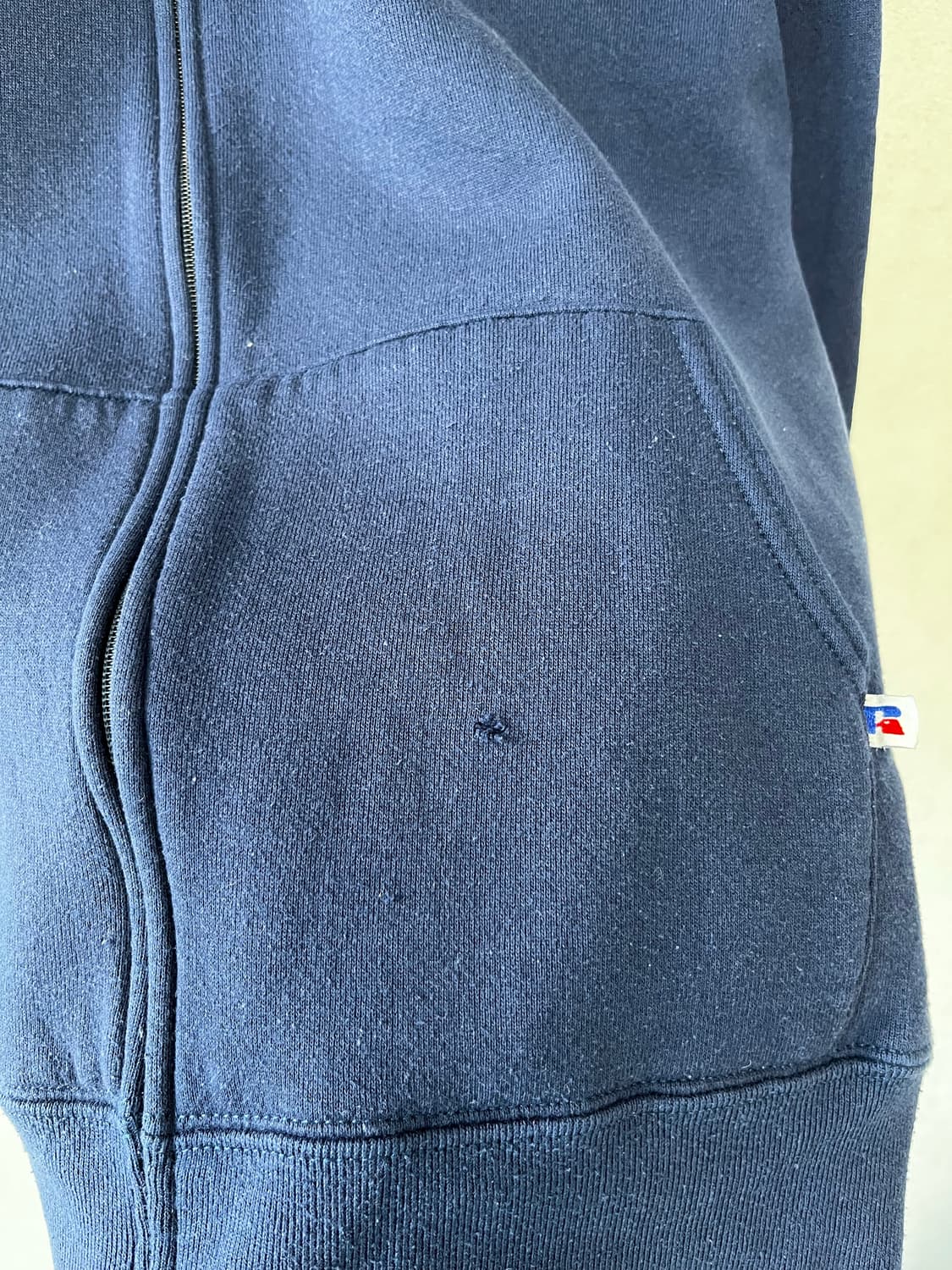 90s russell athletic hoodie zip 상품이미지4