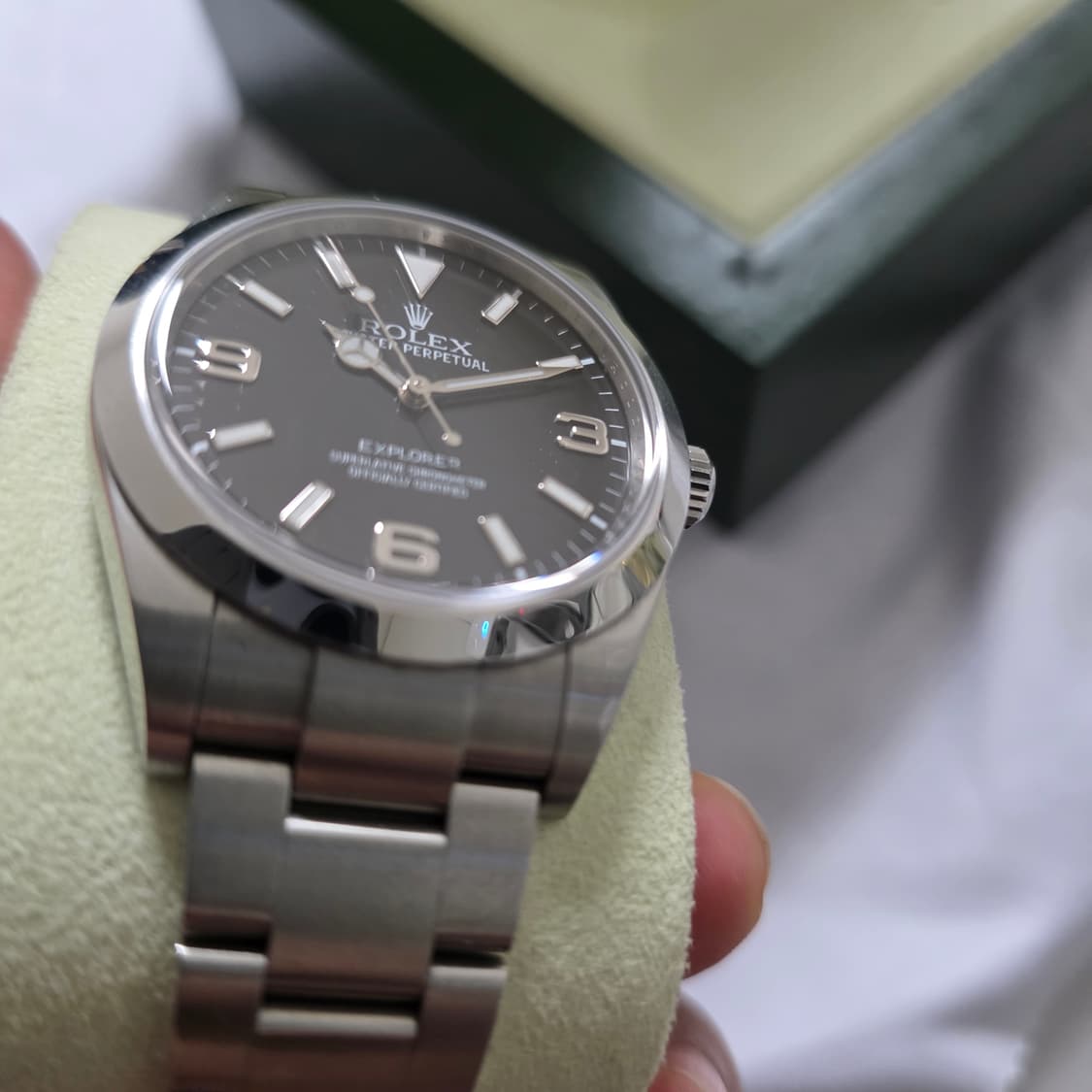 롤렉스 익스플로러1 39mm mk1 (화골익스, 214270) 상품이미지5