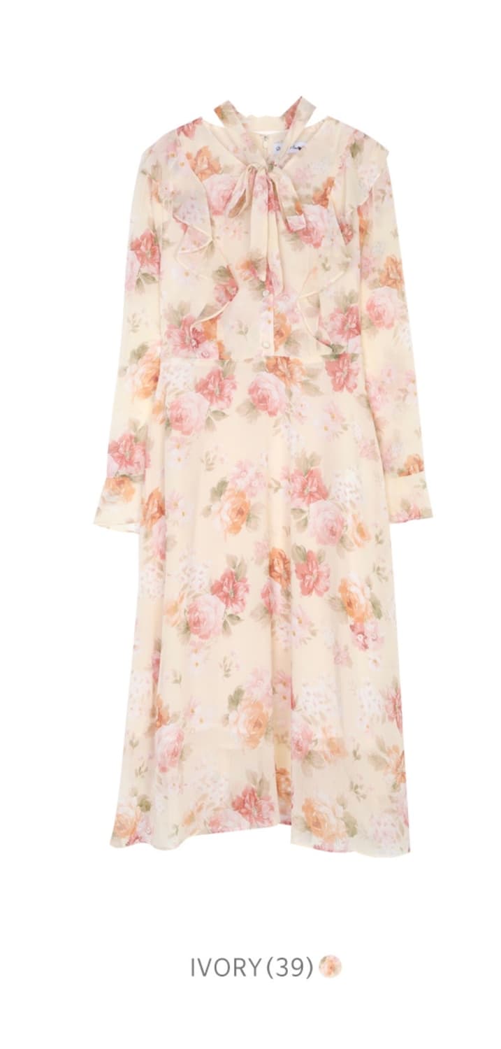 로엠 플라워 원피스 상품이미지3