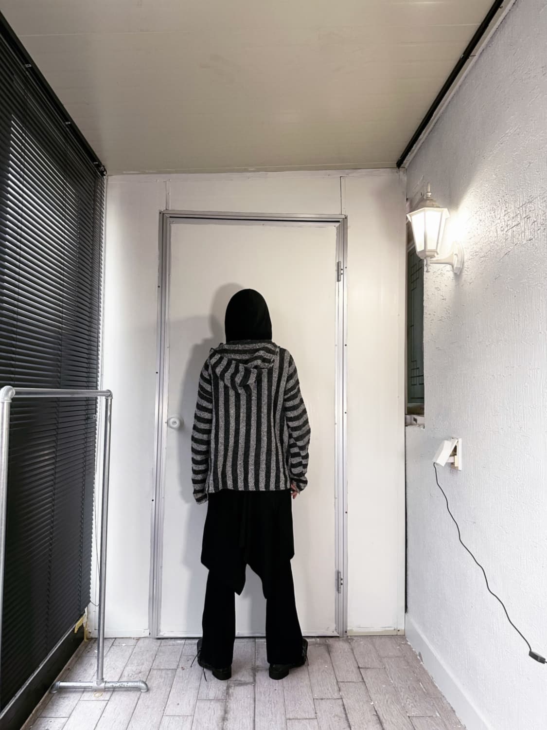 mexican hood black & gray 상품이미지4