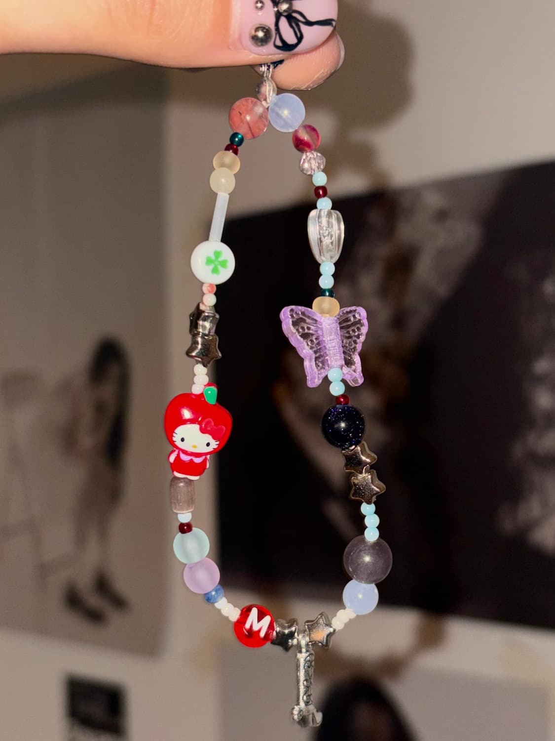 apple kitty keyring 상품이미지1