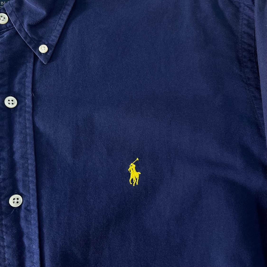105 폴로랄프로렌 코튼 네이비 셔츠 상품이미지3
