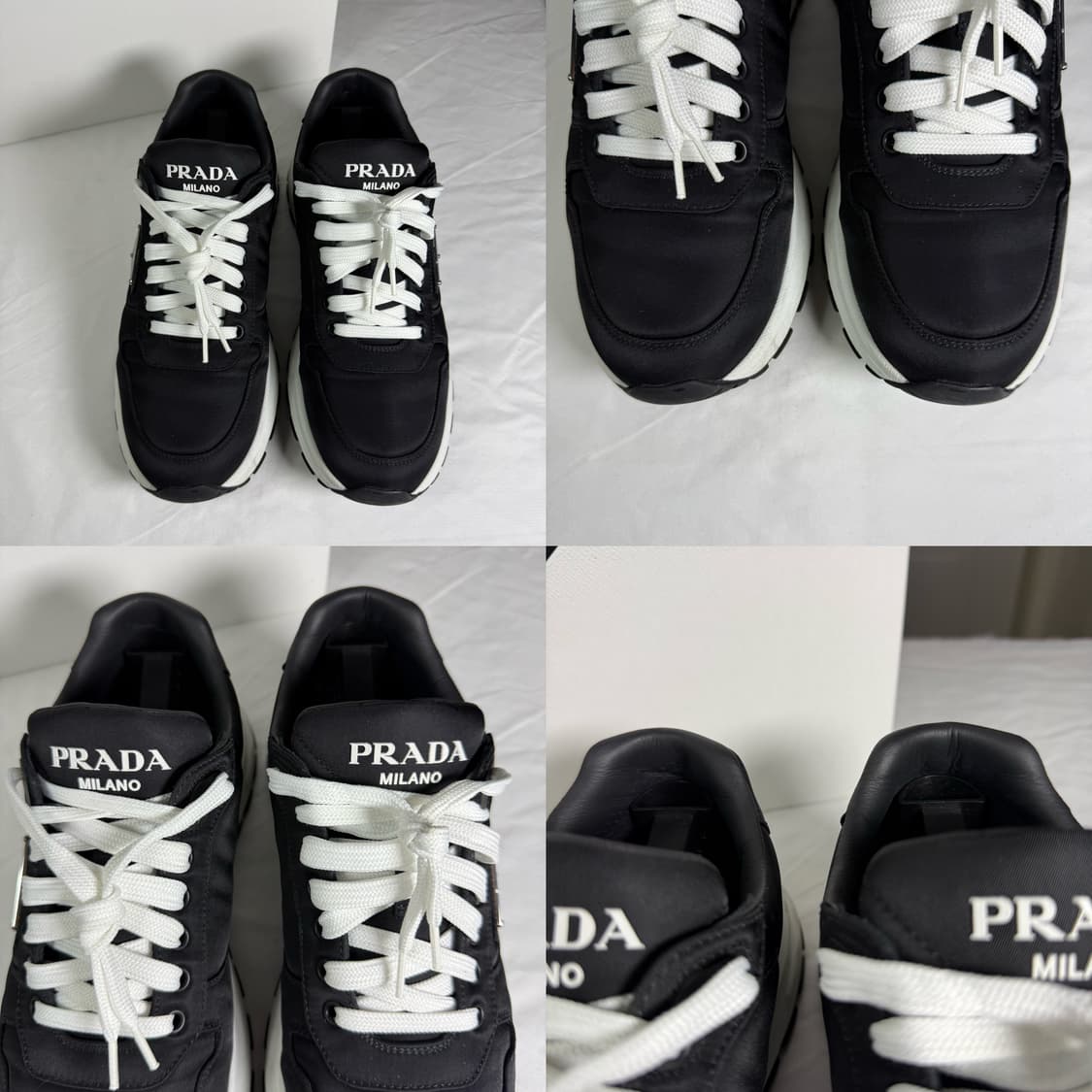 프라다 프랙스 01 리나일론 레더 스니커즈 상품이미지4