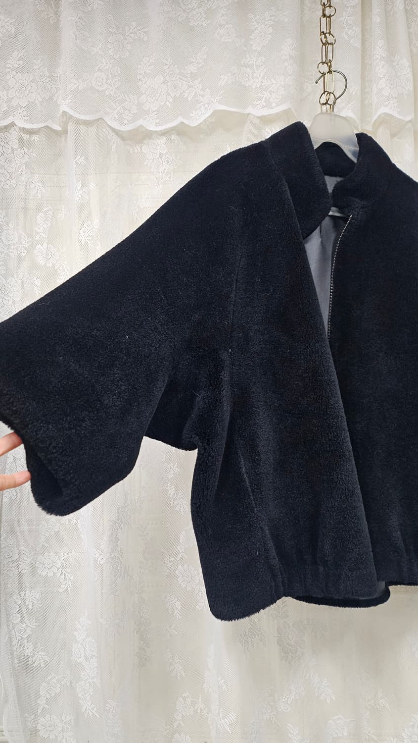 양모 7부 숏점퍼 상품이미지3