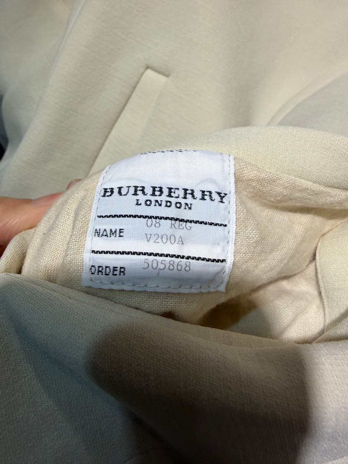 버버리 코튼 투웨이 자켓 상품이미지5