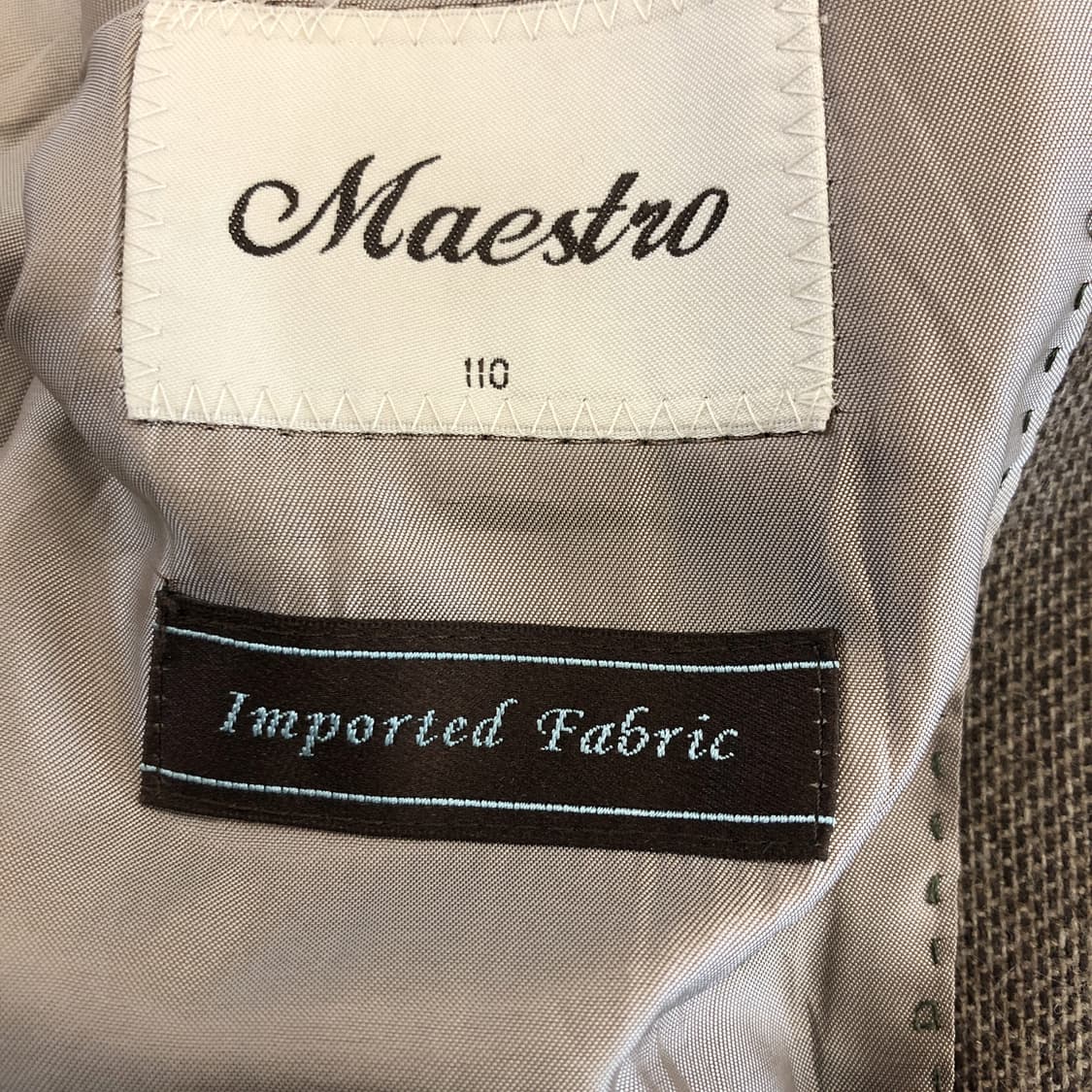 마에스트로 캐시미어 울 혼방 모직자켓 110  상품이미지7