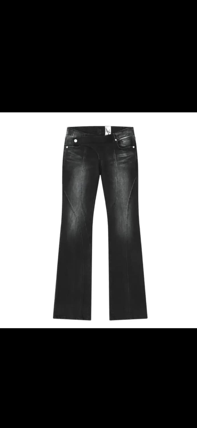 1size) 카시코 로우라이즈 팬츠 상품이미지2