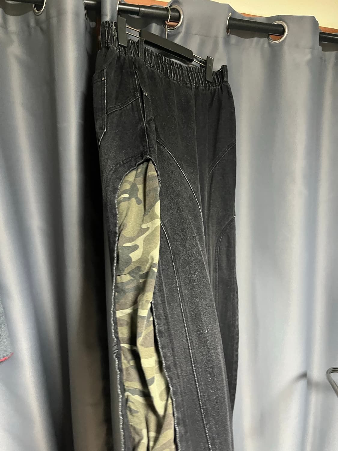 RSSC INCISION SIDE WRINKLE DENIM PANTS  상품이미지2