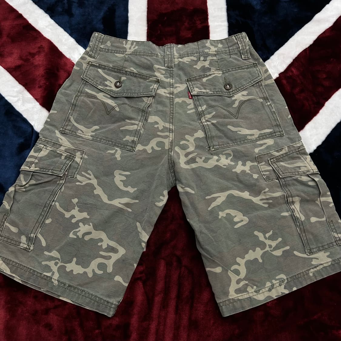 [30]리바이스 카모플라쥬 카고 워크반바지 상품이미지3