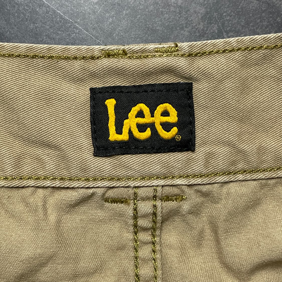 LEE 리 베이지 하프밴딩 프랩포켓 하프팬츠 A01184 상품이미지9