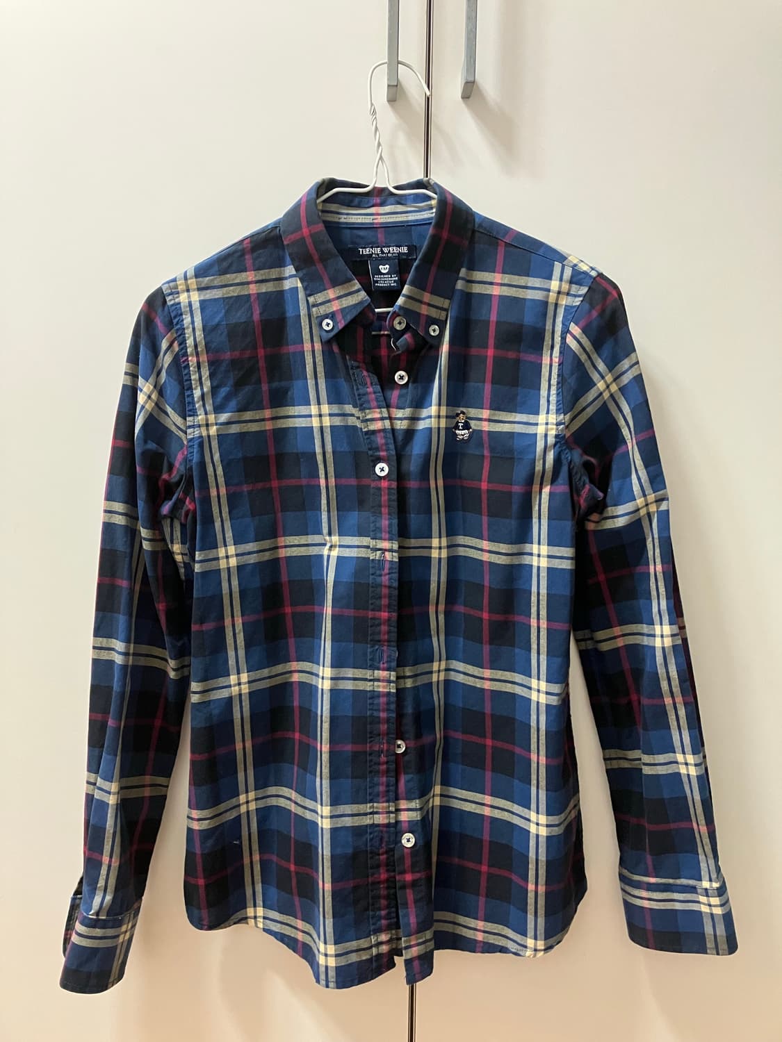 티니위니 체크 셔츠 빈티지 어항 상품이미지1