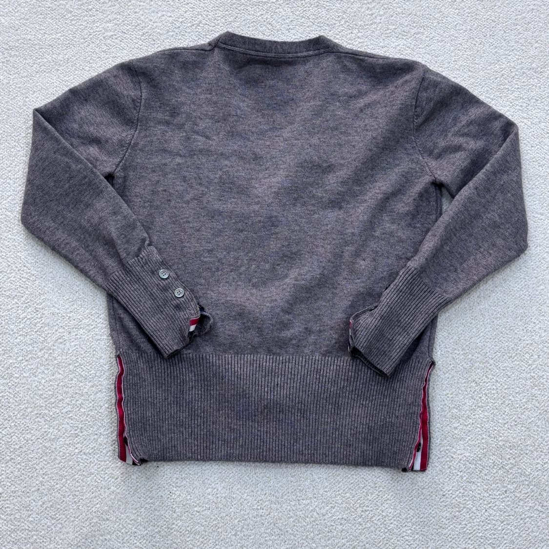 실측확인 빈티지 버튼 울 가디건 0323E 상품이미지2