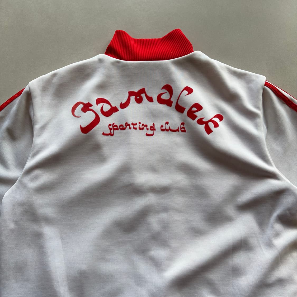 [XL]아디다스 이집트 자말렉 화이트 트랙탑 져지 상품이미지6