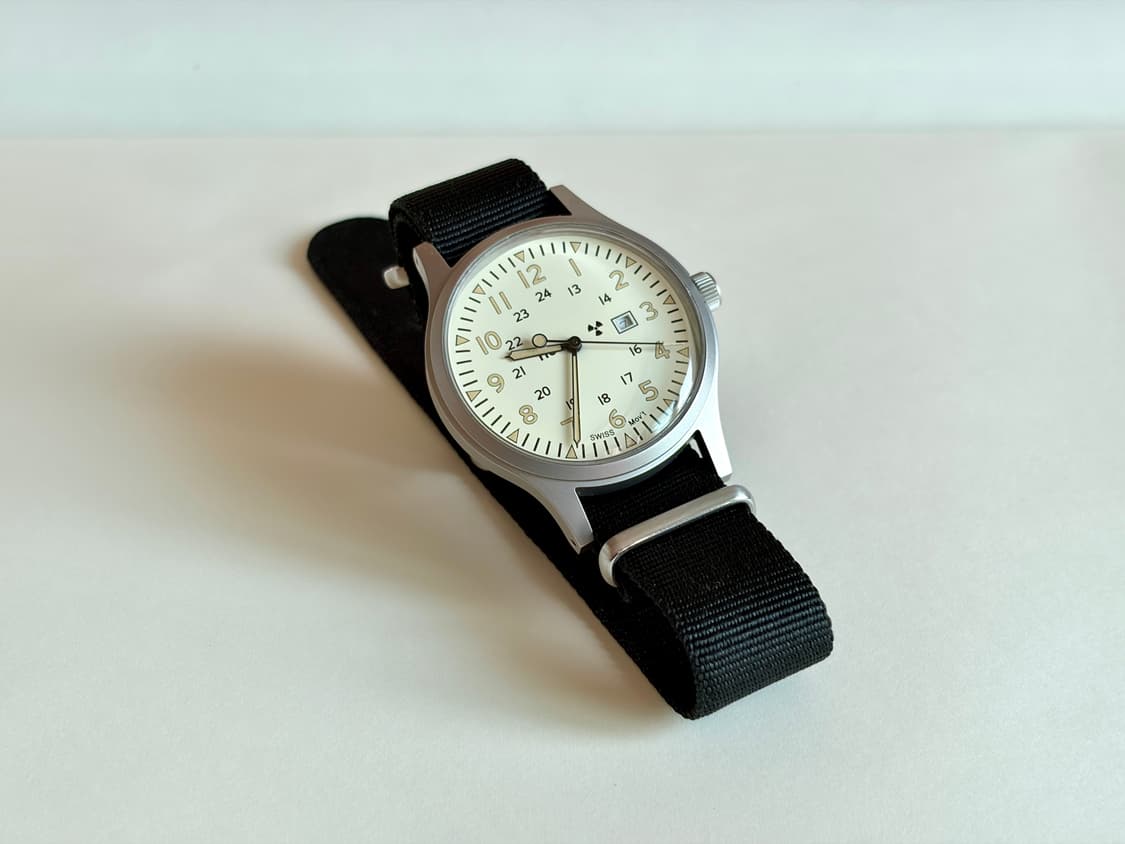 Naval Watch/MIL-01C US Force Type/Black 상품이미지3