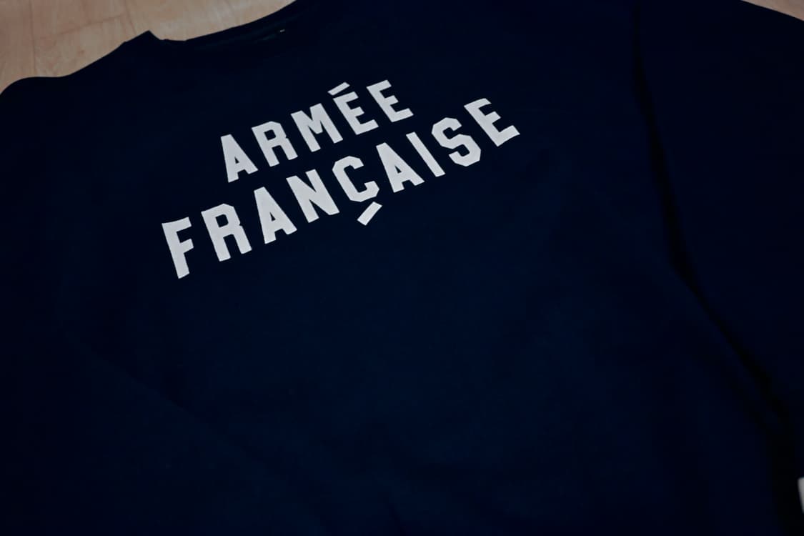 ARMEE FRANCAISE CREWNECK (NAVY) 상품이미지5