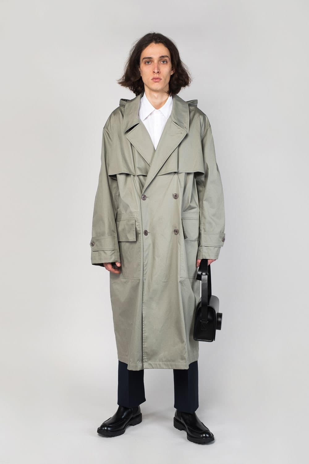 [54] 르메르 테크니컬 트렌치코트 그레이 상품이미지1