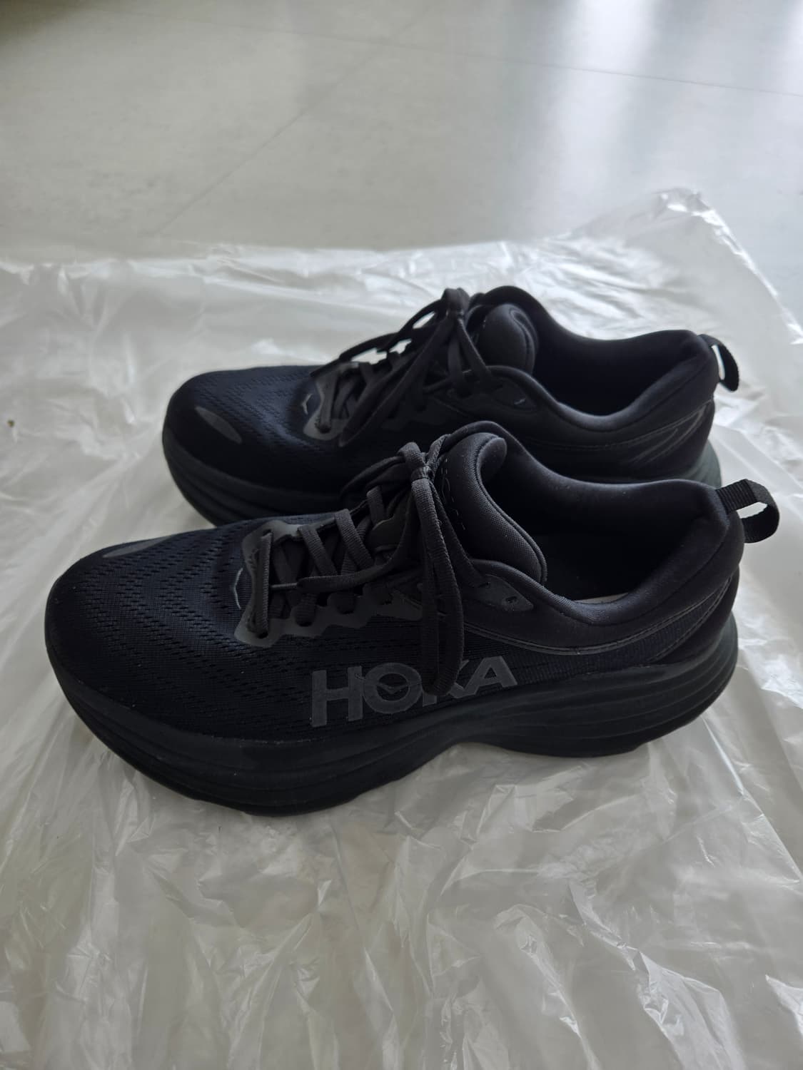 호카 본디8 와이드 블랙 265 상품이미지1