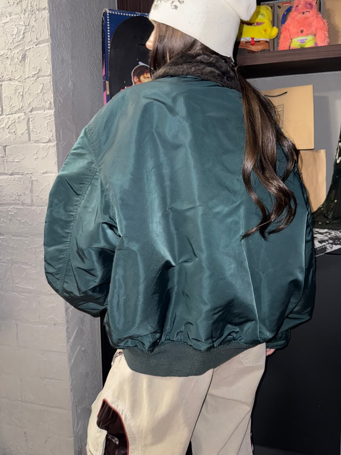 90's Alpha Industries 항공점퍼 상품이미지4