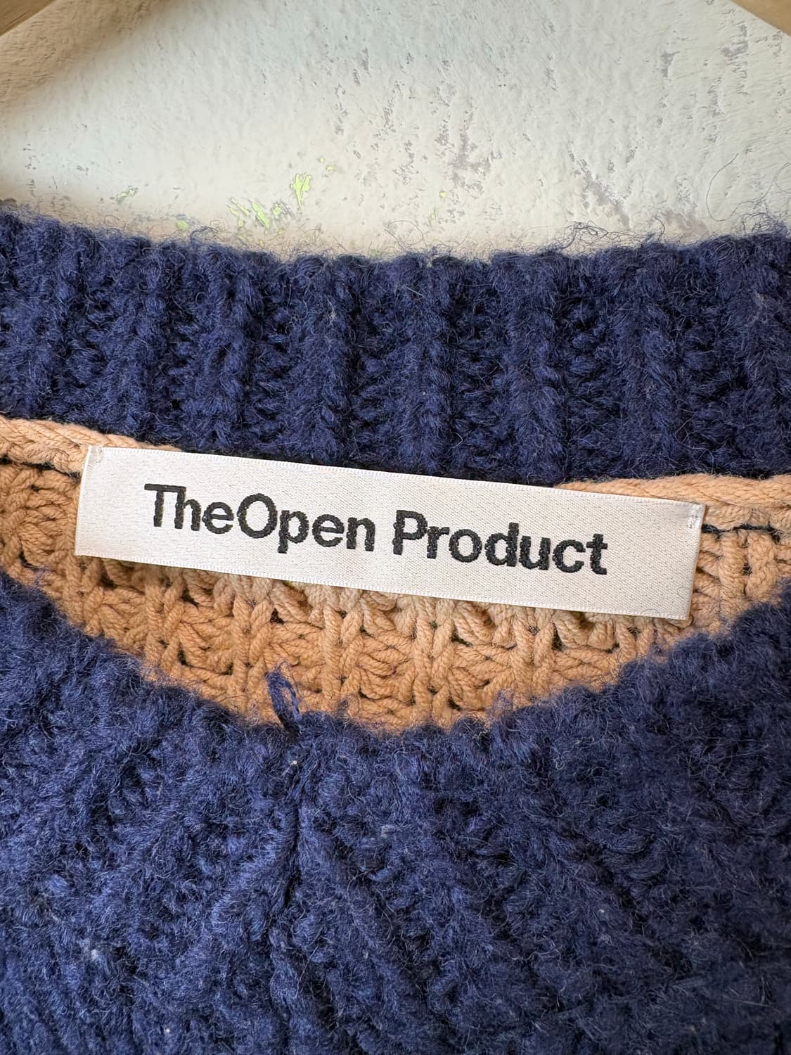 더오픈프로덕트 컷아웃 니트 상품이미지8