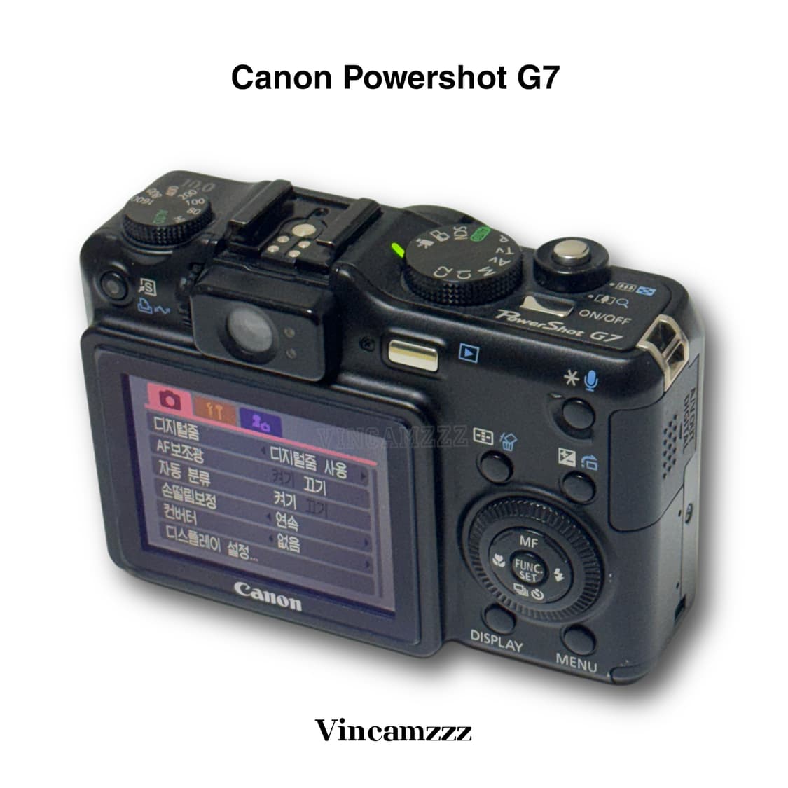 Canon 캐논 Powershot 파워샷 G7 디지털카메라 상품이미지7