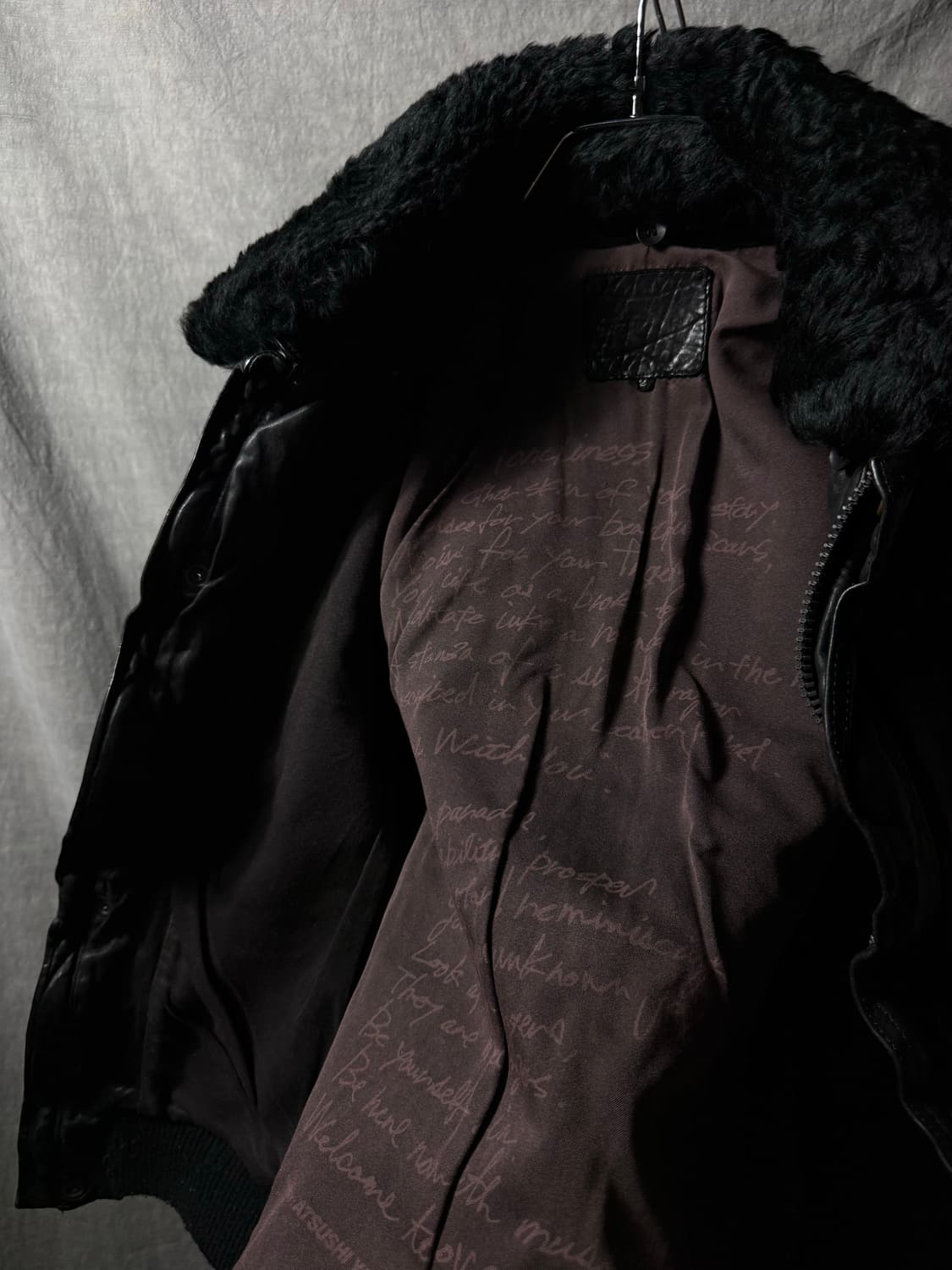 ISAMU KATAYAMA BACKLASH Leather Jacket 상품이미지7