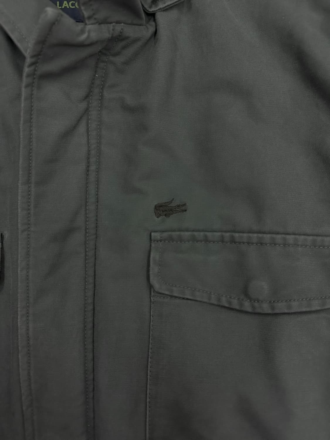 라코스테 밀리터리 자켓 세이지그린 (50)  상품이미지4