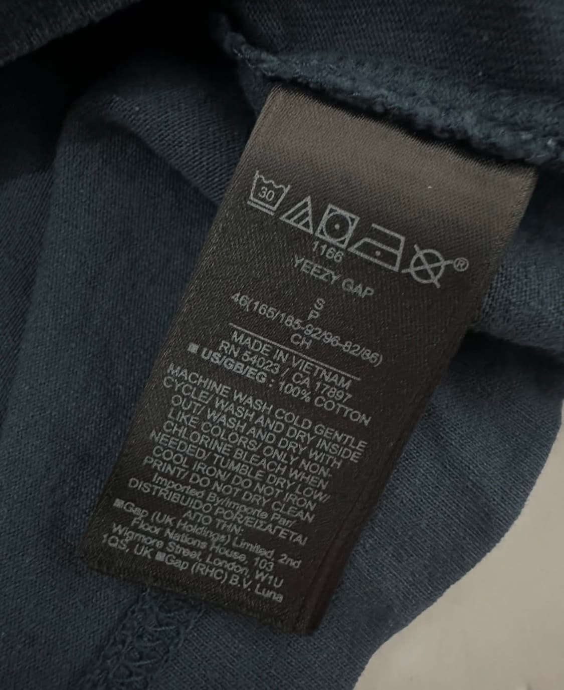 이지 갭 발렌시아가 도브 긴팔 티셔츠 상품이미지7