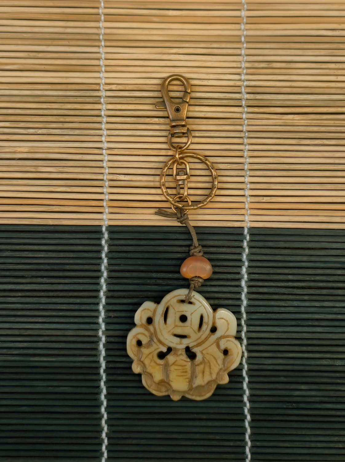 옥 박쥐 소뿔 열쇠고리 상품이미지1