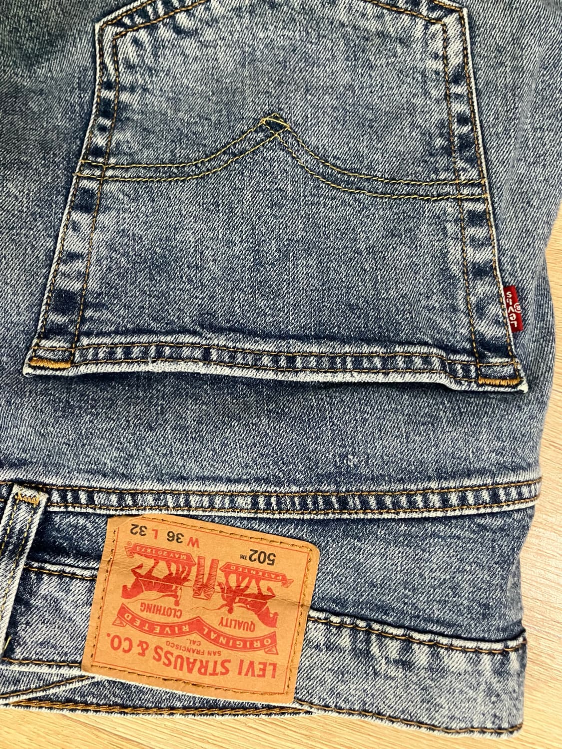 리바이스 502 W36 L32 상품이미지2