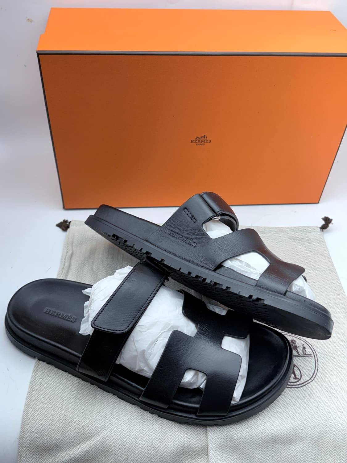 정품)에르메스 슬리퍼 280/285 상품이미지5