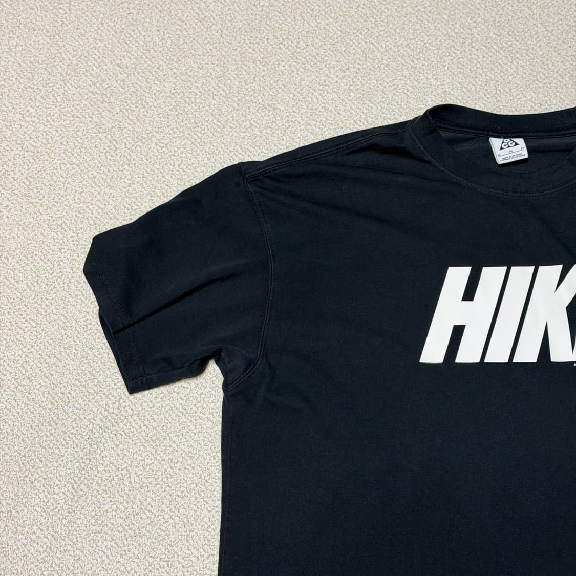 나이키 acg XL 하이크 티셔츠 블랙 상품이미지3
