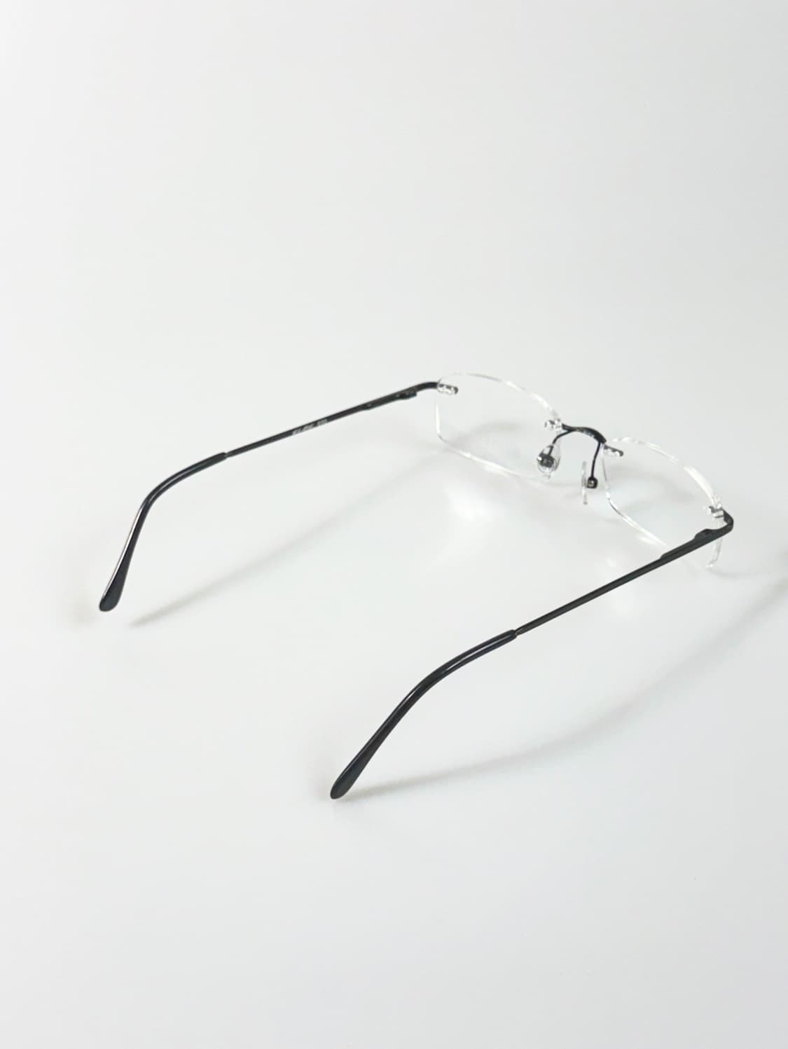 영국제 LOTUS EYEWEAR 무테 스퀘어 빈티지 안경 상품이미지5