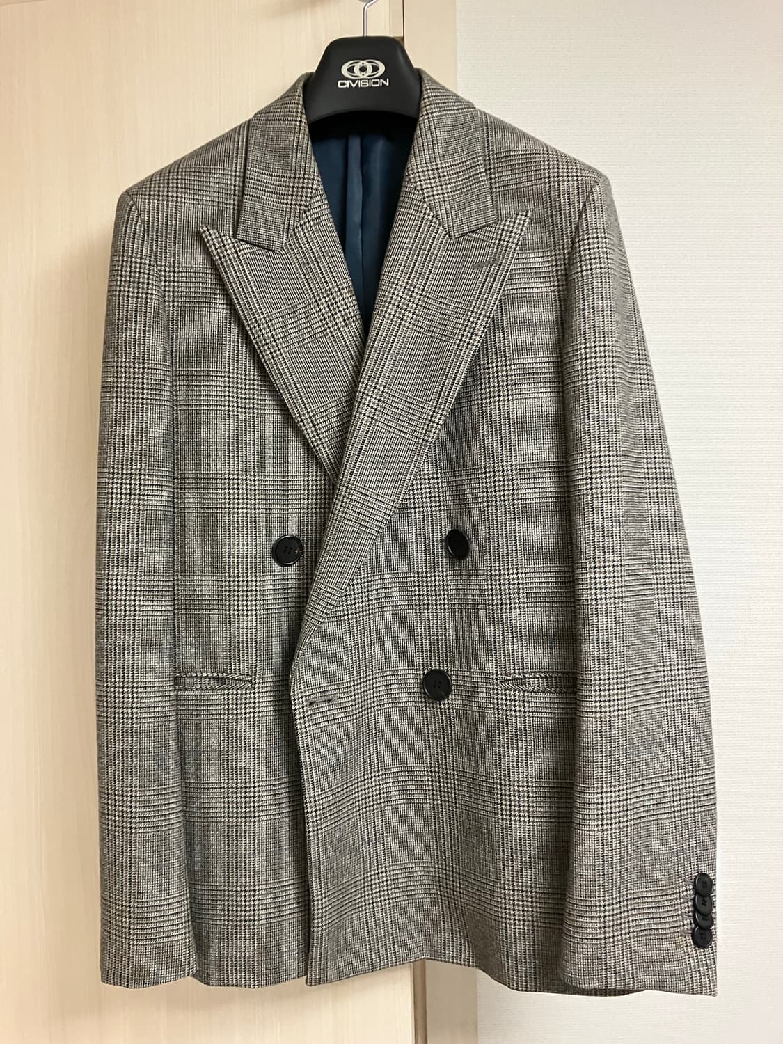 우영미 18FW 메인 체크 셋업 자켓 48 상품이미지1