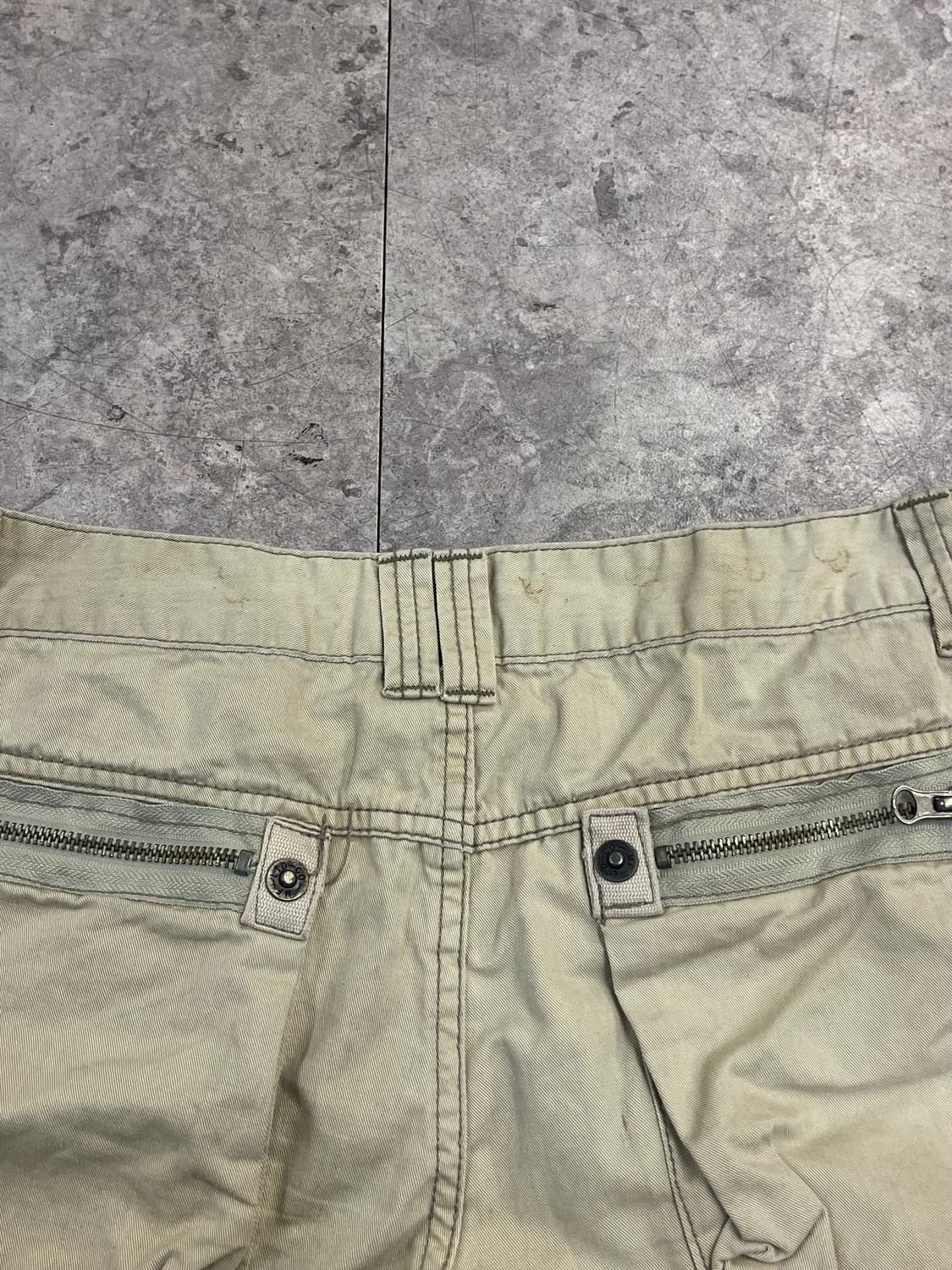 빈티지 카고 하프 팬츠 베이지 M #csz3555 상품이미지9