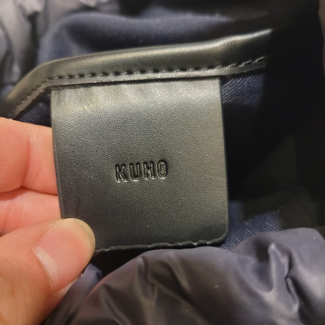 구호 패딩 복조리백 상품이미지7