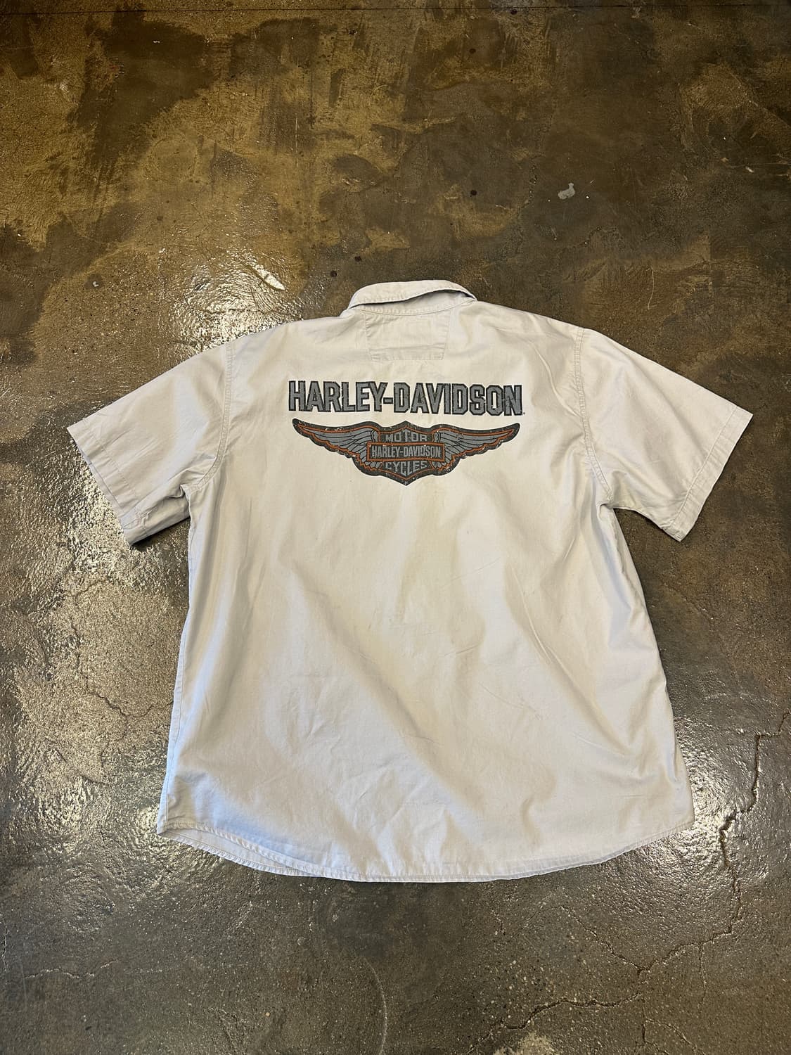 00s Harley Davidson 할리 데이비슨 반팔셔츠 XL 상품이미지6