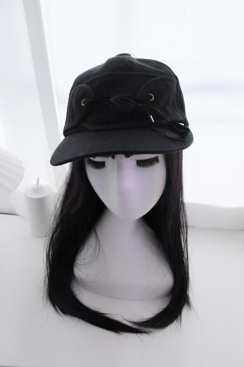 CA4LA 카시라 레이스업 캡  상품이미지7