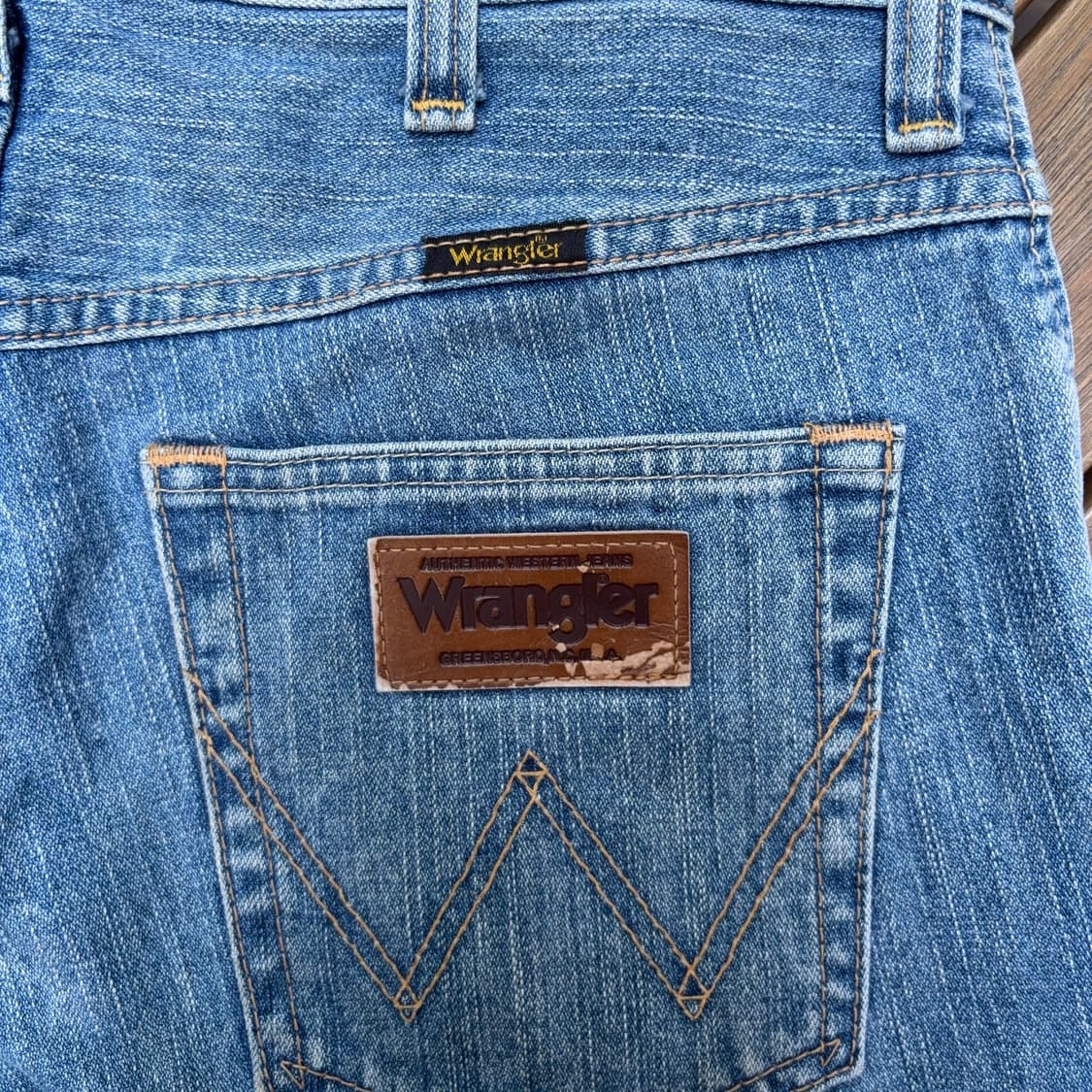랭글러 Wrangler 스트레이트 데님 팬츠 상품이미지9