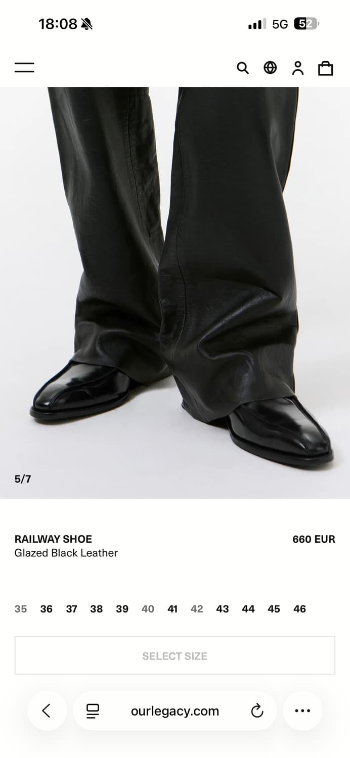 아워레가시 신상 레일웨이 42 새상품 공홈품절상품 상품이미지1